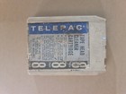 Telepac 8 Spur Tonbandkopf Reiniger Kassette weiß gebraucht ungetestet Vintage 70er