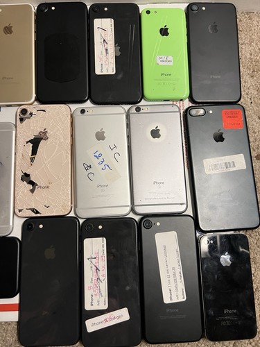 Lot of 22 iPhones – For Parts or Repair – Mixed Models – AS IS - Photo 4 sur 8