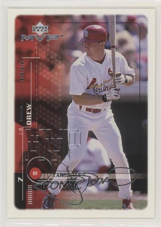 1999 Upper Deck MVP Silver Script JD Drew #170 07u9
