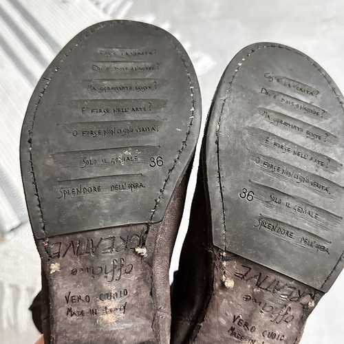 Officine Creative Back Zip Ankle Biker Boots Heels Guidi As 98 Vibe - Bild 11 von 15