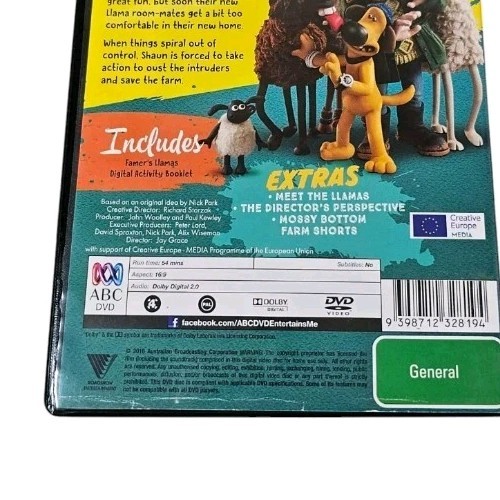 Lote de DVD Shaun the Sheep R4 PAL Farmers Llamas + Problema espinoso Wallace & Gromit - Imagen 6 de 7
