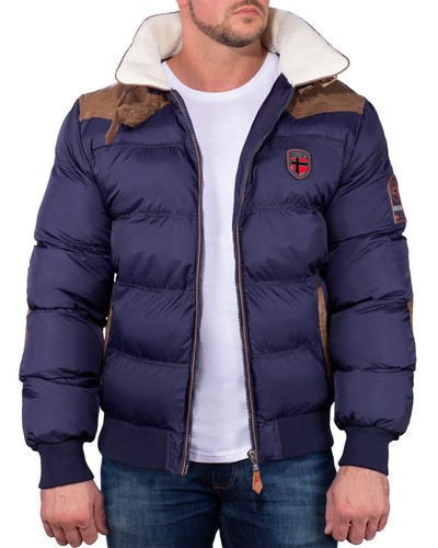 Geographical Norway Herren Winterjacke Thermo Wind Wasser Kältefest Passform Schnee - Bild 14 von 14