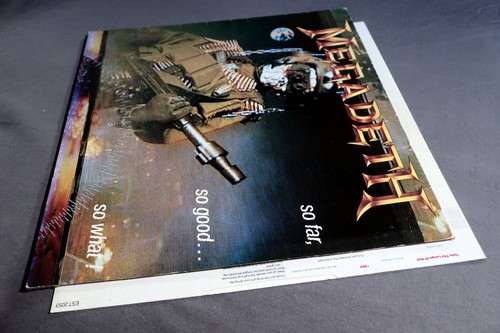 MEGADETH So Far, So Good... So What! CAPITOL RECORDS LP EST2053! - Picture 19 of 20