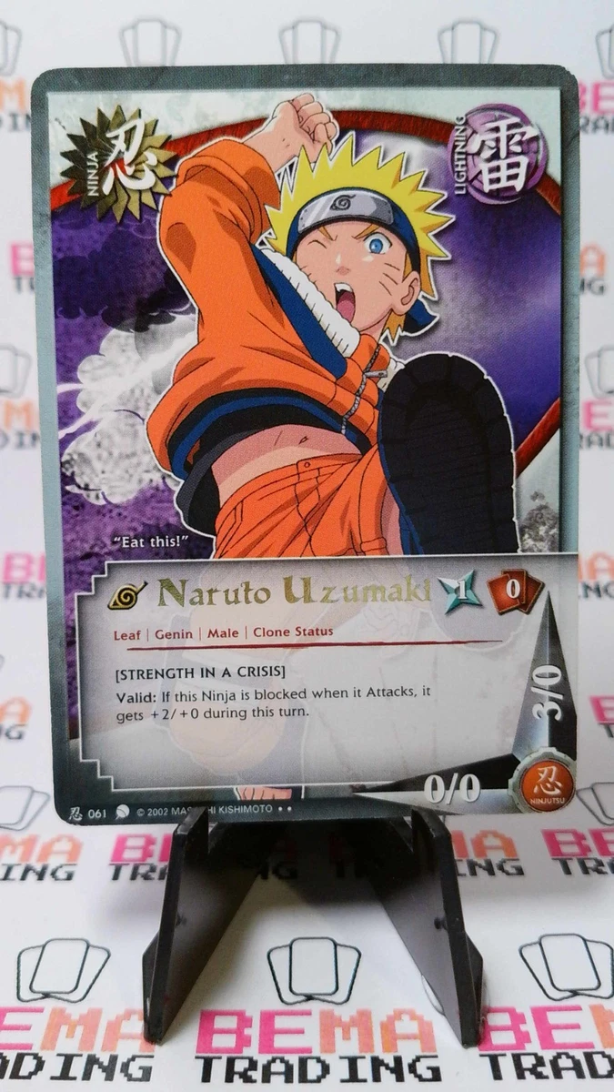 Naruto CCG Rare Collectible Individual Card Games in English for sale | eBay