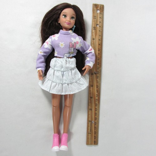 Disney Ily 4ever Daisy Duck inspiriert Barbie Größe Puppe Original Outfit braune Haare - Bild 12 von 12