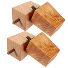 4 Stück Sofafüße Beine Holz Couch Kommode Bein Ersatz Möbelbeine
