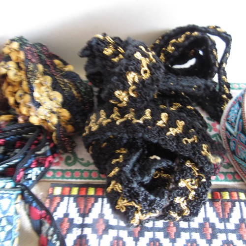 Vintage Konvolut Borten und Kanten verschiedene Längen und Breiten - Bild 7 von 14