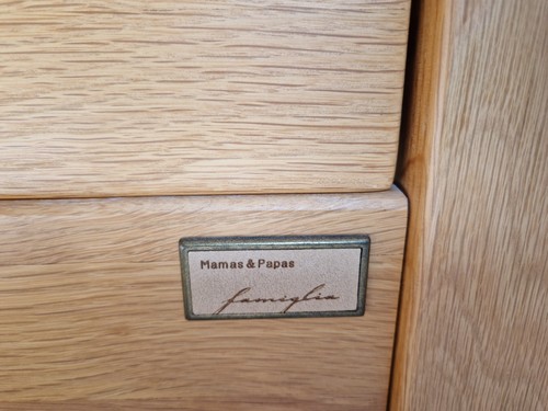 Mamas & Papas Ocean 7 Piece Nursery Bedroom Oak Furniture Set - Picture 15 of 24