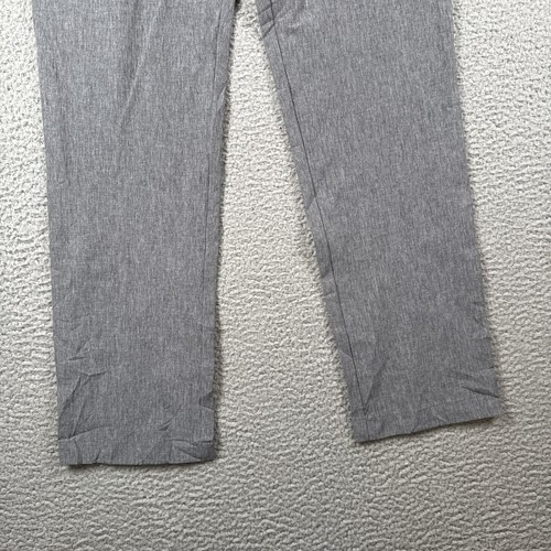 Vineyard Vines Boys Size 18 Breaker Pants Performance Logo Polyester Gray NEW - Picture 3 of 17