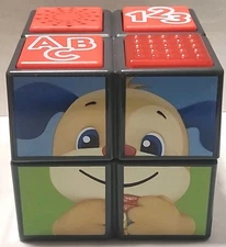 Fisher Price ABC 123 Talking Musical Cube Learning Activity Works