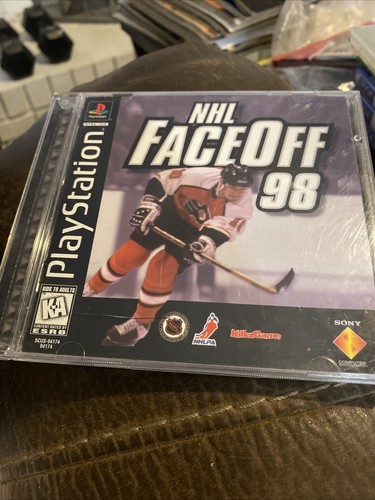NHL FaceOff 98 (Sony PlayStation 1, 1997) PS1 Black Label Complete CIB - Tested - Picture 4 of 4