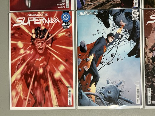 🔥DCU Comic Keys🔥Absolute Superman #1 3rd 2 3 4 5V 6 (2024)🔥NM+(9.4-9.8)🔥 - Picture 4 of 5