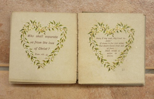 Miniature Faith Hope and Charity Books Antique Victorian Religion - Picture 3 of 4