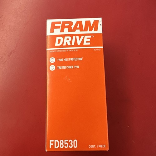 FRAM DRIVE Engine Oil Filter FD8530 For Volkswagen Beetle Golf Passat Jetta - Picture 1 of 3