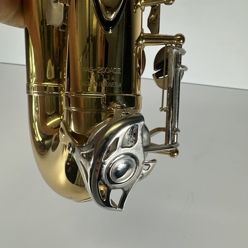 Yamaha YAS-200AD II Advantage Alto Saxophone With Nice Hard Cover Travel Case - Picture 13 of 24
