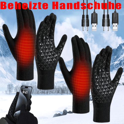 Elektrische Beheizte Handschuhe Winter Warme Touchscreen Motorrad USB Beheizbare - Bild 10 von 12