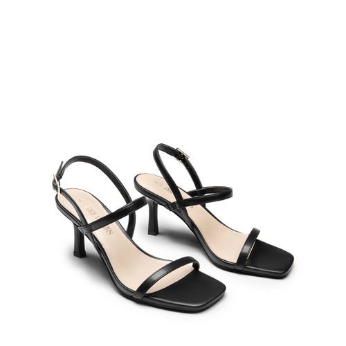 Women Square Open Toe Ankle Strap High Stilettos Heel Sandals Wedding Party - Picture 5 of 44