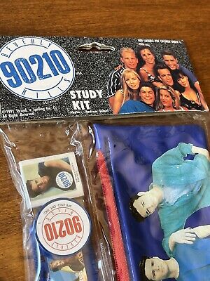NEW SEALED Vintage Beverly Hills 90210 Study Kit Luke Perry Jason Priestley NEW SEALED Vintage Beverly Hills 90210 Study Kit Luke Perry Jason Priestley