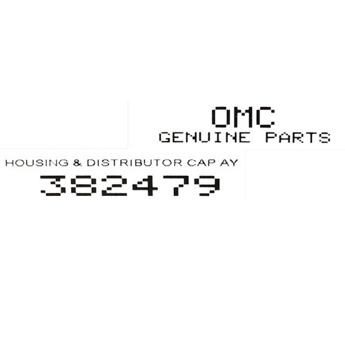 Evinrude Johnson Boat Distributer cap 382479 | 2 Inch - Picture 4 of 4