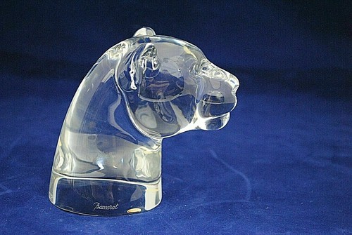 Figurine Baccarat Crystal Puma/Cougar/Testa di Leonessa - Foto 2 di 4