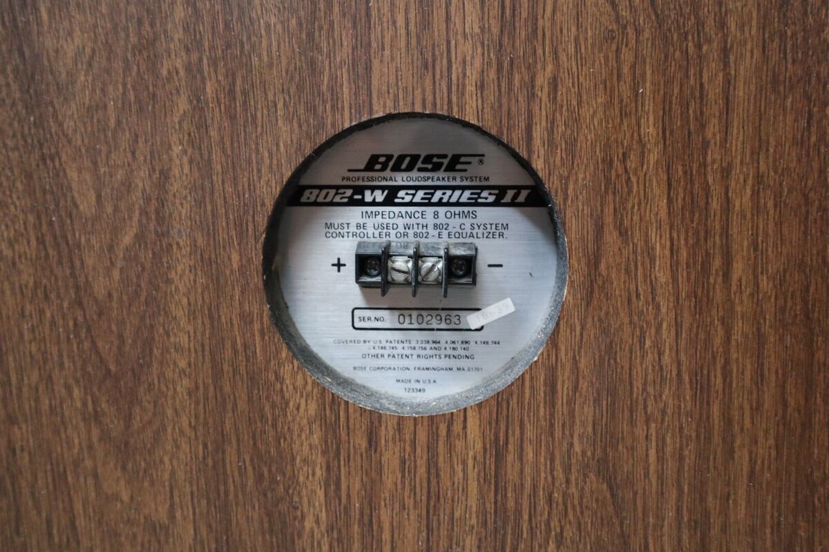 Pair of Bose 802 Series II Loudspeakers Walnut | eBay Pair of Bose 802 Series II Loudspeakers Walnut | eBay