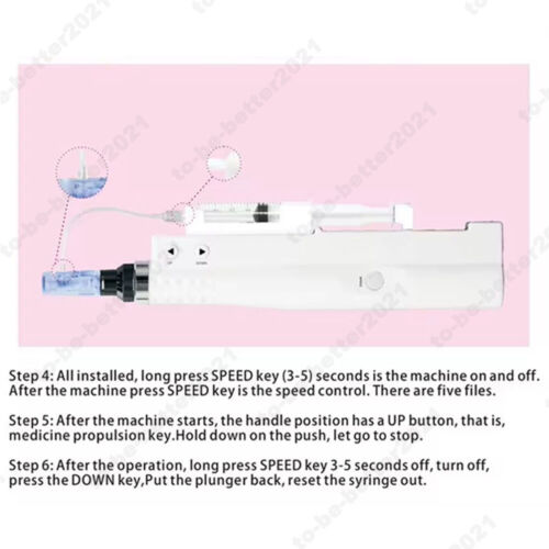 Pistola mesoterapia anti-età lifting pelle viso macchina mesogun terapia ringiovanimento - Foto 14 di 40