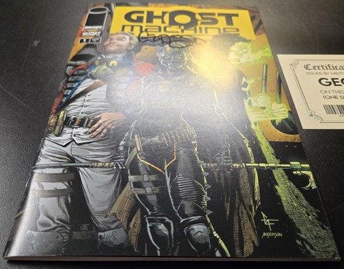 Ghost Machine (2024) #1 Gary Frank Group Cubierta FIRMADA por Geoff Johns con Certificado de Autenticidad - Imagen 3 de 6