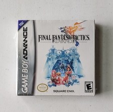 new Final Fantasy Tactics Advance Nintendo Game Boy Advance 2003 SEALED RARE