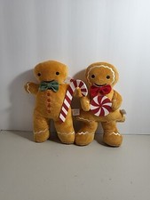 8 in Target Bullseye Wondershop stand alone Gingerbread Man Girl Christmas Set