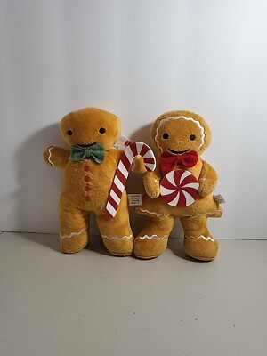 8 in Target Bullseye Wondershop stand alone Gingerbread Man Girl Christmas Set