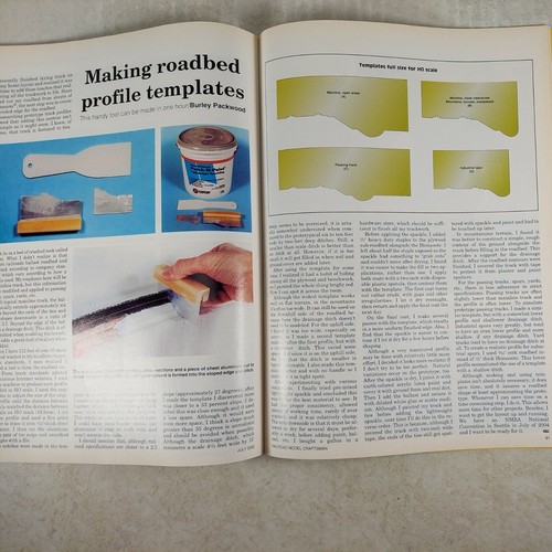 Railroad Model Craftsman Magazine July 2002 DL&W Depot Scratchbuilding Project - Picture 10 of 12