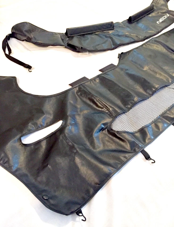 Juego de sujetador capó cubierta vinilo MOPAR 2000-2001 NEÓN Dodge Chrysler NUEVO-ANTIGUO-STOCK-RARO! Foto 3 de 4