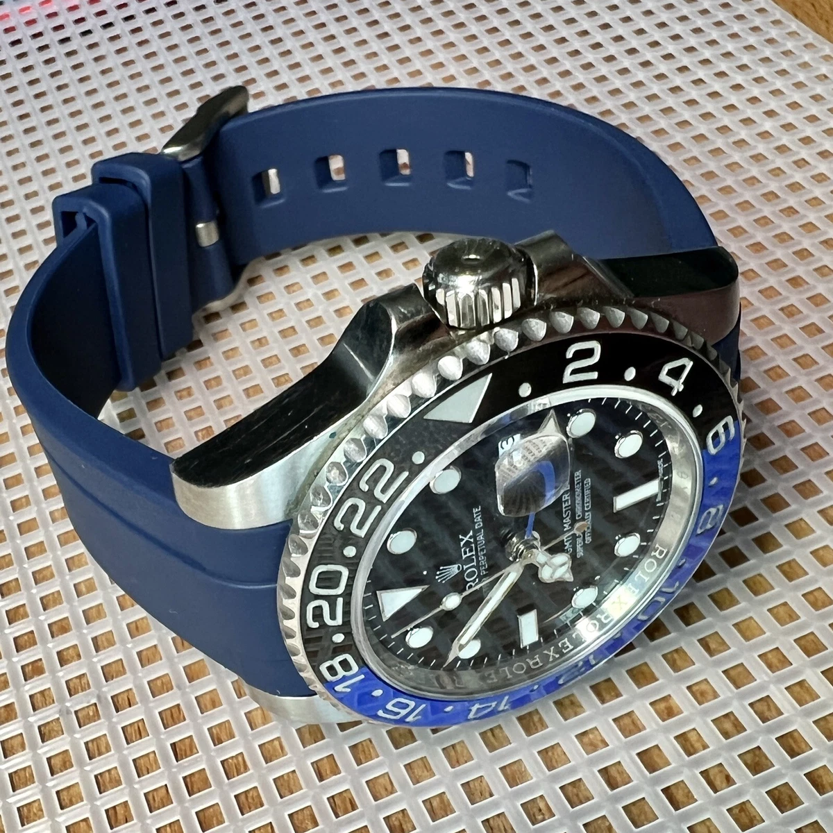 Cinturino gomma rolex hotsell gmt master 2