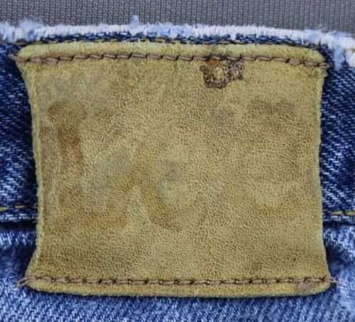 Jeans Lee vintage para hombre rectos lavado medio desgastados EE. UU. talla 34x32 (Sr 33x30) - Imagen 12 de 12