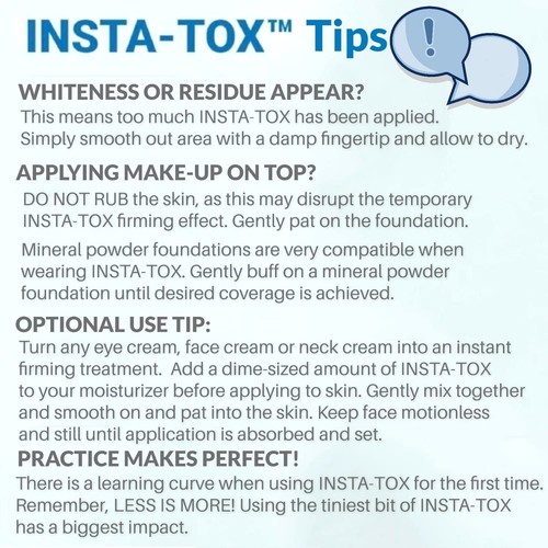 Serious Skincare INSTA-TOX Instant Wrinkle Smoothing Serum .75 oz	 - Picture 6 of 7