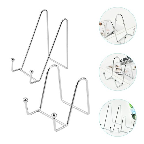 Set of 4 Mobile Phone Tablet Holder Office Picture Stands Display Desk Support - 第 8/12 張圖片