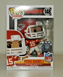 Patrick-Mahomes-ll-148-Funko-Pop-Kansas-City-Chiefs-with-Plastic-Protector-NEW