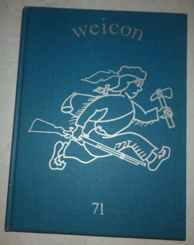 Conrad Weiser High School 1971 Yearbook Weicon Robesonia READING PA LIKE NEW!