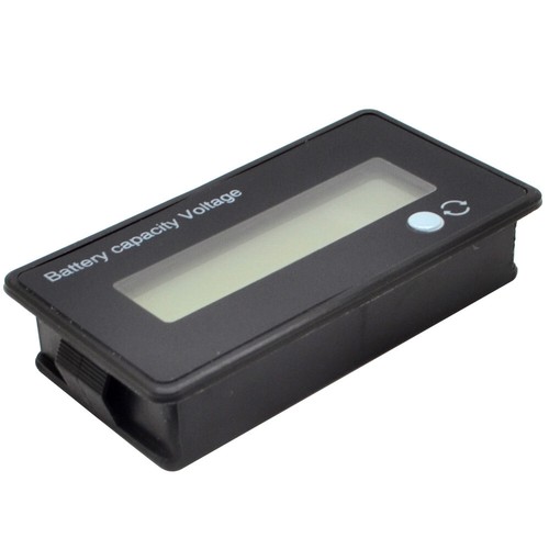 Voltímetro digital indicador de capacidad de batería de litio de plomo ácido LCD 12V 24V - Imagen 6 de 27