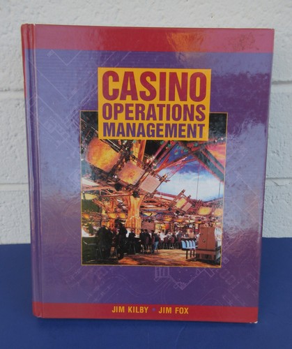 CASINO OPERATIONS MANAGEMENT Jim Kilby Jim Fox Hardcover Book No Dust Cover 1998 - Picture 1 of 18