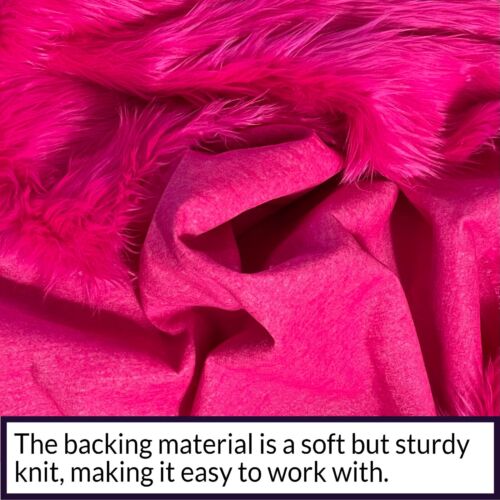 Faux Fur Fabric Piece, Many Sizes Squares! Long Pile for Crafts DIY Photo Prop - Picture 46 of 405