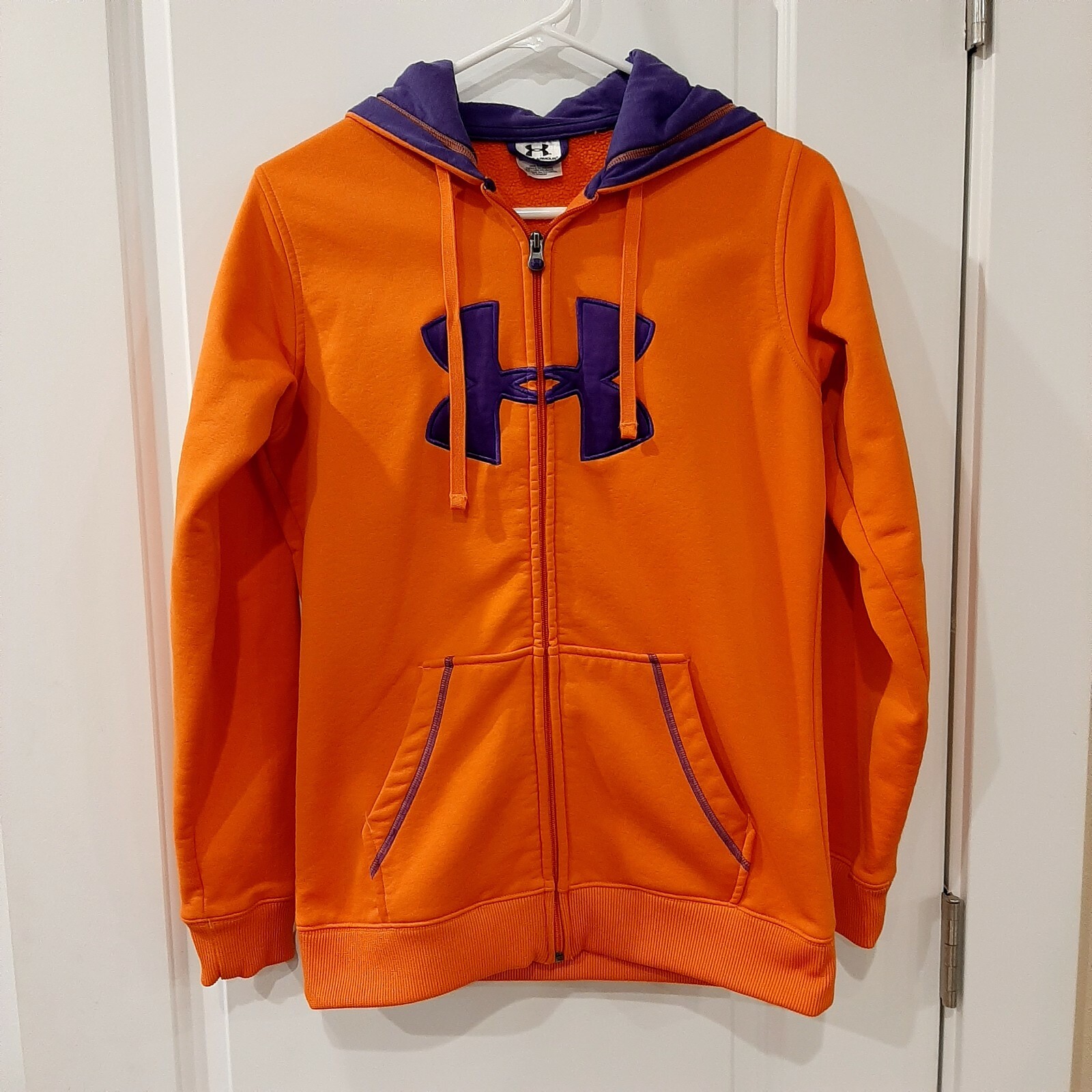 under armour orange jacket