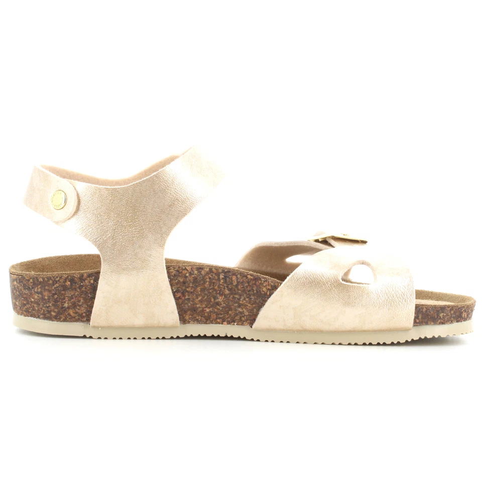 Goldstar sandali da bambina GS206 PLATINO(28/34) P25 - Immagine 3 di 4