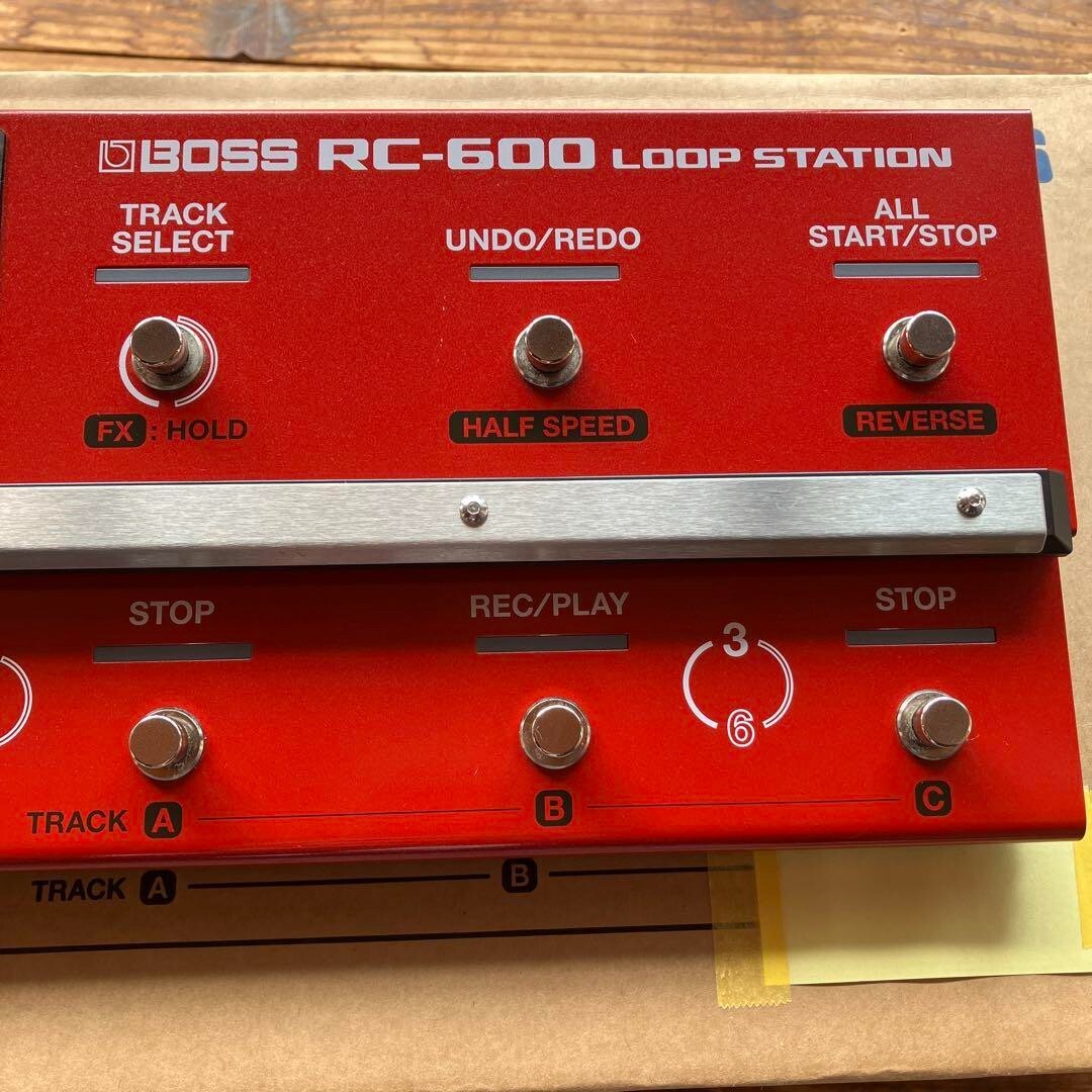 BOSS RC-600 Loop Station Looper Sequencer Electric Guitar Effect