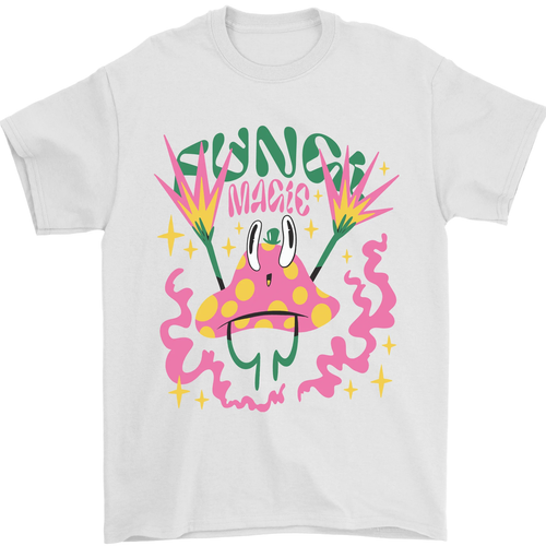 Fungi Magic Pilze Trippy LSD Herren T-Shirt 100% Baumwolle - Bild 88 von 89
