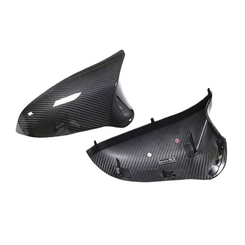 SPECCHIETTI RETROVISORI CARBONIO A SECCO PER BMW M3 F80 M4 F82 F83 FULL CARBON FIBER SIDE COVER - Foto 2 di 15
