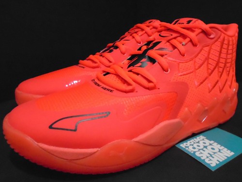 PUMA MB1 LAUNCH LAMELO BALL NOT FROM HERE PROMO SAMPLE RED BLAST 377237-02 14 - 第 7/16 張圖片