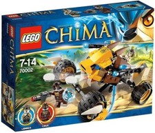New LEGO Legends of Chima LENNOX' LION ATTACK 70002 - 230 Pieces NIB Complete