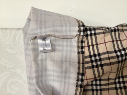 Burberry Nova Check Plaid Cotton Pullover 3/4 Sleeves Girls Medium-Authentic - Picture 7 of 8