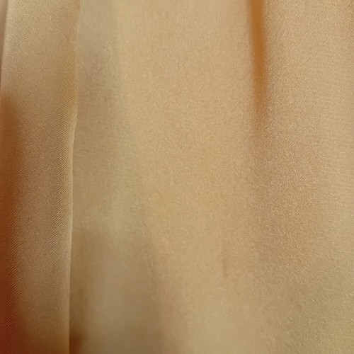 Women's Vince Camuto High Low Satin Mustard Blouse W/ Adjustable Sleeves Size S - Picture 15 of 16